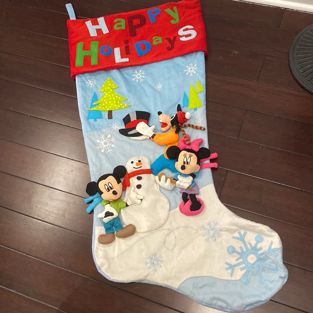 Disney Jumbo Extra Large 4 Ft Holiday Christmas Stocking